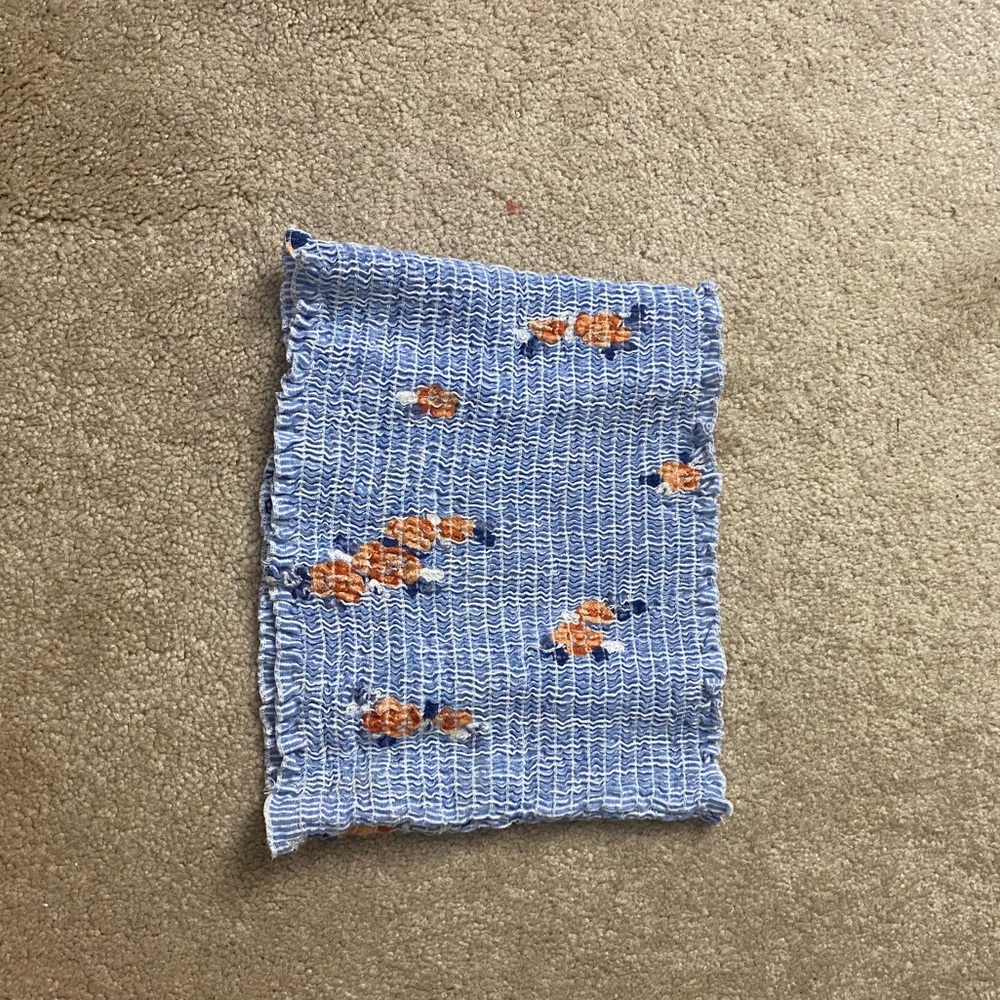 Tube top with flowers from Urban Outfitters